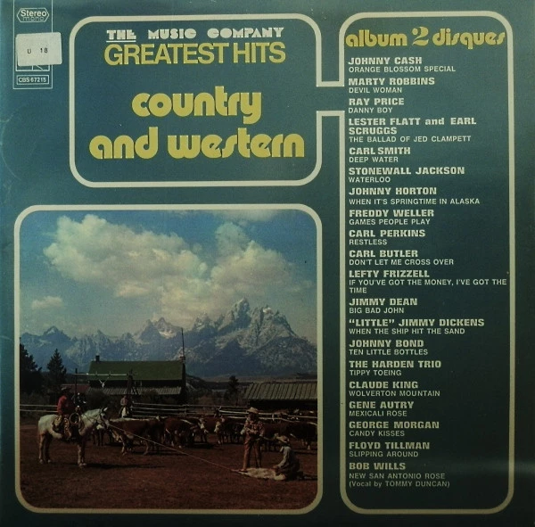 The Music Company Greatest Hits Country And Western