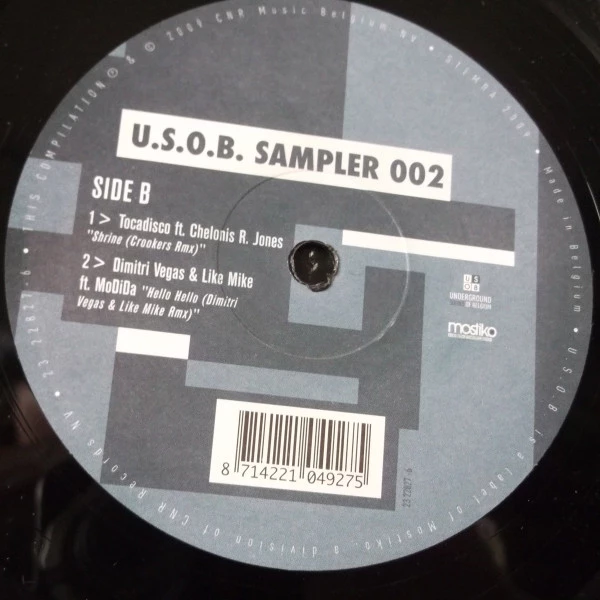 Item U.S.O.B. Sampler 002 product image