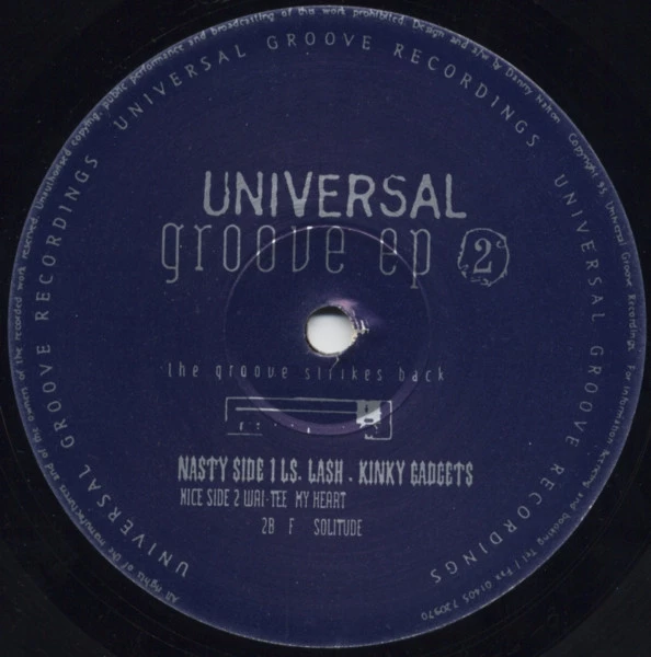 Item Universal Groove EP 2 "The Groove Strikes Back" product image