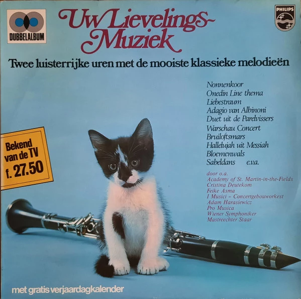 Item Uw Lievelingsmuziek (Twee Luisterrijke Uren Met De Mooiste Klassieke Melodieën) product image