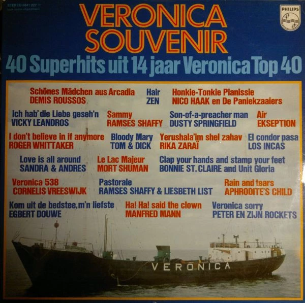 Item Veronica Souvenir: 40 Superhits Uit 14 Jaar Veronica Top 40 product image