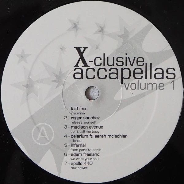 Item X-clusive Accapellas Volume 1 product image