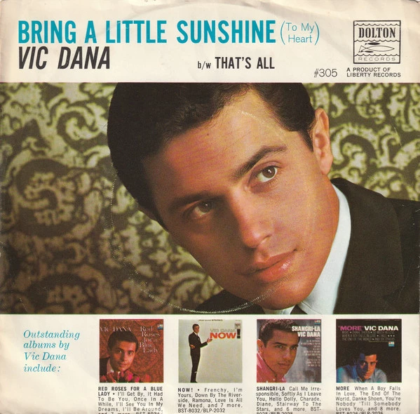 Bring A Little Sunshine (To My Heart) / That's All