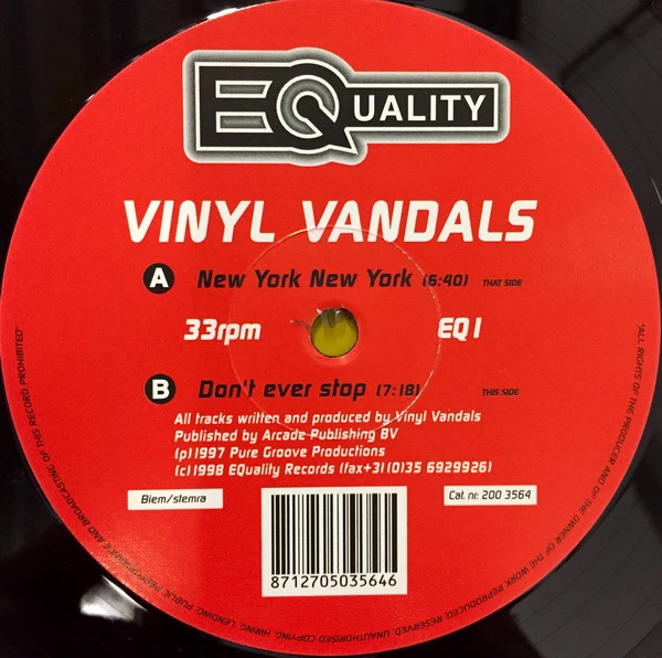 Image of the ordered vinyl