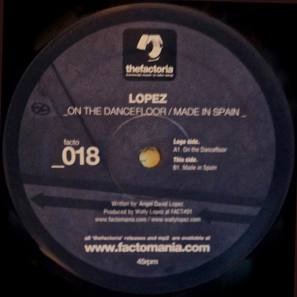 On The Dancefloor / Made In Spain