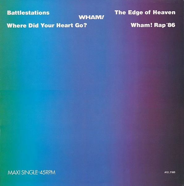 Item The Edge Of Heaven / Wham! Rap '86 product image