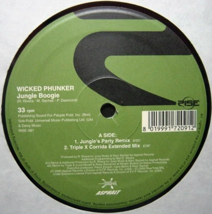 Item Jungle Boogie (Black Legend & Triple X Mixes) product image