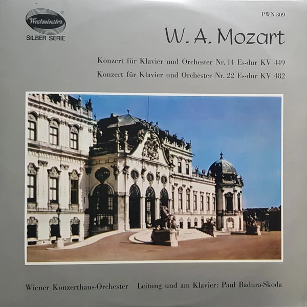 Item Konzert Für Klavier Und Orchester Nr. 14, Es-Dur KV 449 / Konzert Für Klavier Und Orchester Nr. 22 Es-Dur KV 482 product image