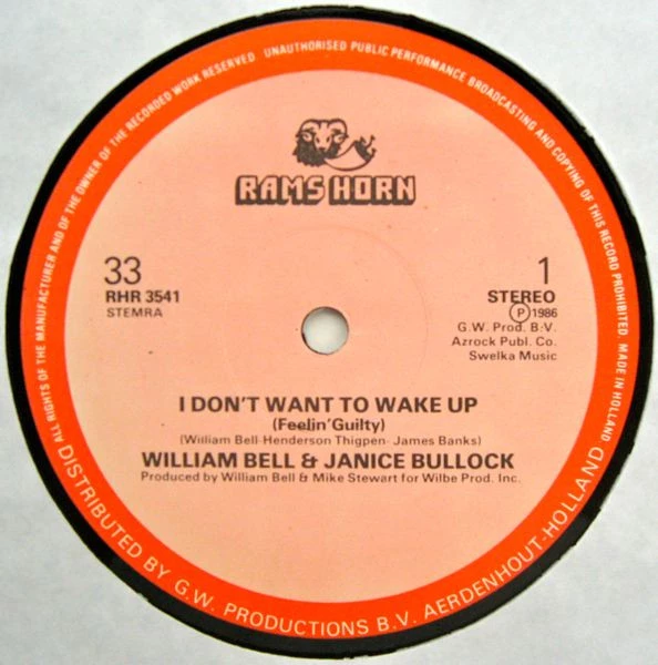 Item I Don't Want To Wake Up (Feelin' Guilty) / Whatever You Want (You Got It) product image