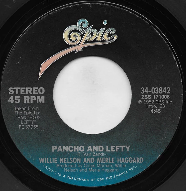 Item Pancho And Lefty / Opportunity To Cry product image