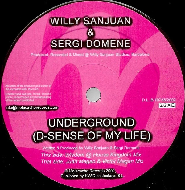 Underground (D-Sense Of My Life)