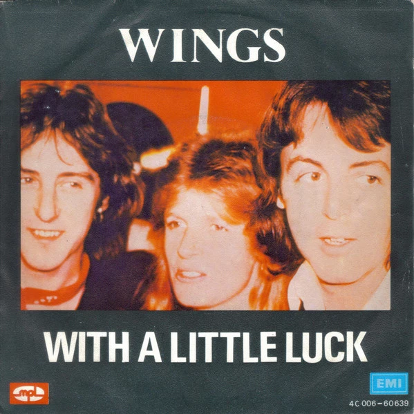 With A Little Luck / Backwards Traveller - Cuff Link