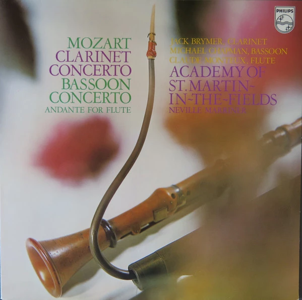 Clarinet Concerto / Bassoon Concerto / Andante For Flute