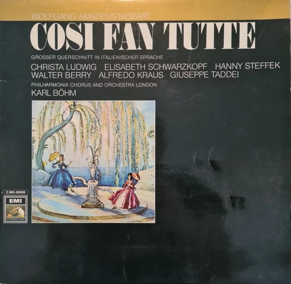 Item Cosi Fan Tutte - Grosser Querschnitt In Italienischer Sprache product image