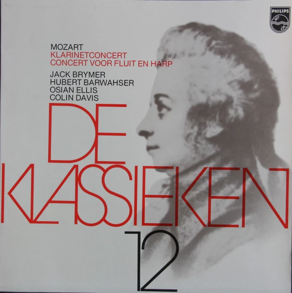 Item De Klassieken 12 - Mozart: Klarinetconcert, Concert Voor Fluit En Harp product image
