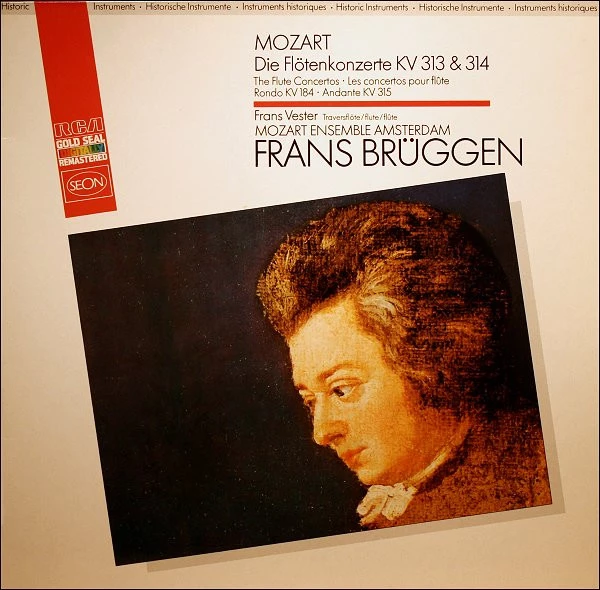 Item Die Flötenkonzerte KV 313 & 314 = The Flute Concertos = Les Concertos Pour Flûte / Rondo KV 184 • Andante KV 315 product image