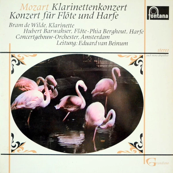 Item Klarinettenkonzert A Dur Kv 622 - Konzert Für Flöte Und Harfe C Dur Kv 299 product image