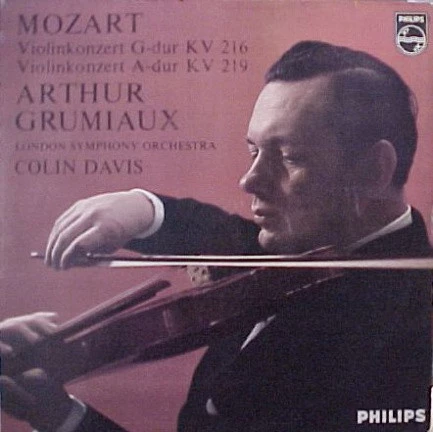 Item Violinkonzert G-dur KV 216; Violinkonzert A Dur KV 219 product image