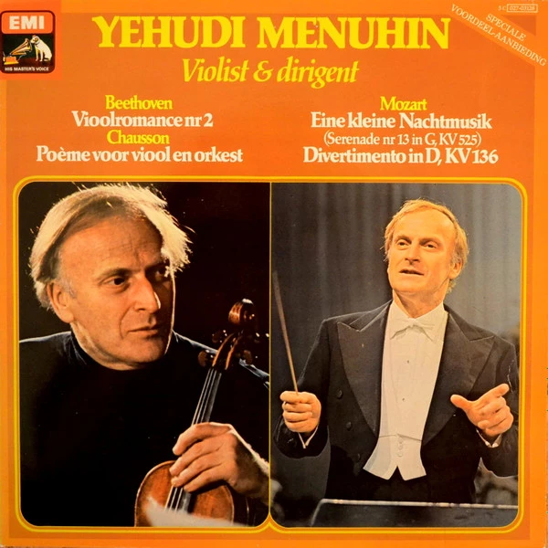 Yehudi Menuhin Violist & Dirigent