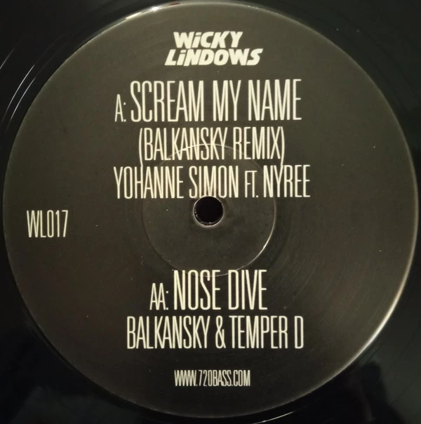 Item Scream My Name / Nose Dive product image