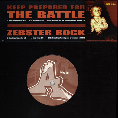 Item Keep Prepared For The Battle / Zebster Rock product image